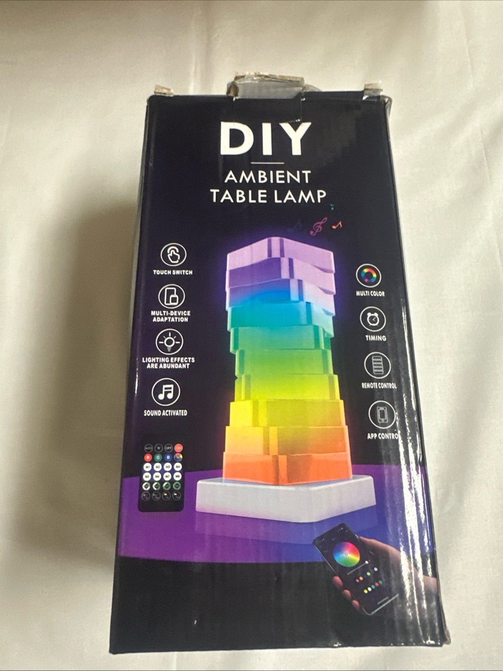 DIY Ambient Table Lamp - Multi-Color LED Lantern - Picture 5 of 5